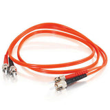 C2G 20m ST/ST TAA Duplex 62.5/125 µm InfiniBand/fibre optic cable ST/BFOC Orange