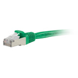 C2G 5ft (1.5m) Cat6A Snagless Shielded (STP) Ethernet Network Patch Cable - Green