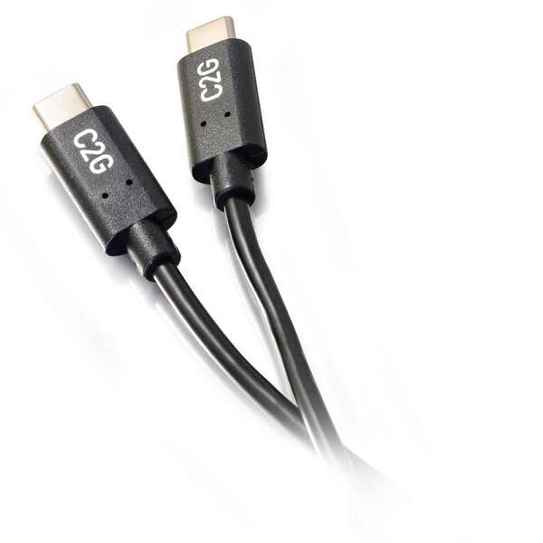 C2G 28826 USB cable 1.8 m USB 2.0 USB C Black