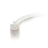 C2G 6" Cat6 networking cable White 0.15 m U/UTP (UTP)
