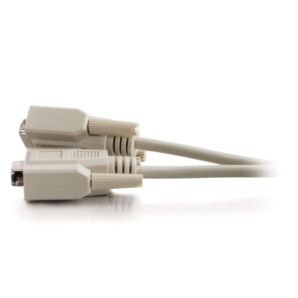 C2G 8in One HD15 VGA Male to Two HD15 VGA Female Y-Cable