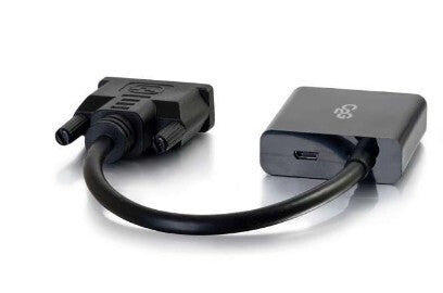 C2G 41380 video cable adapter VGA (D-Sub) DVI-D Black