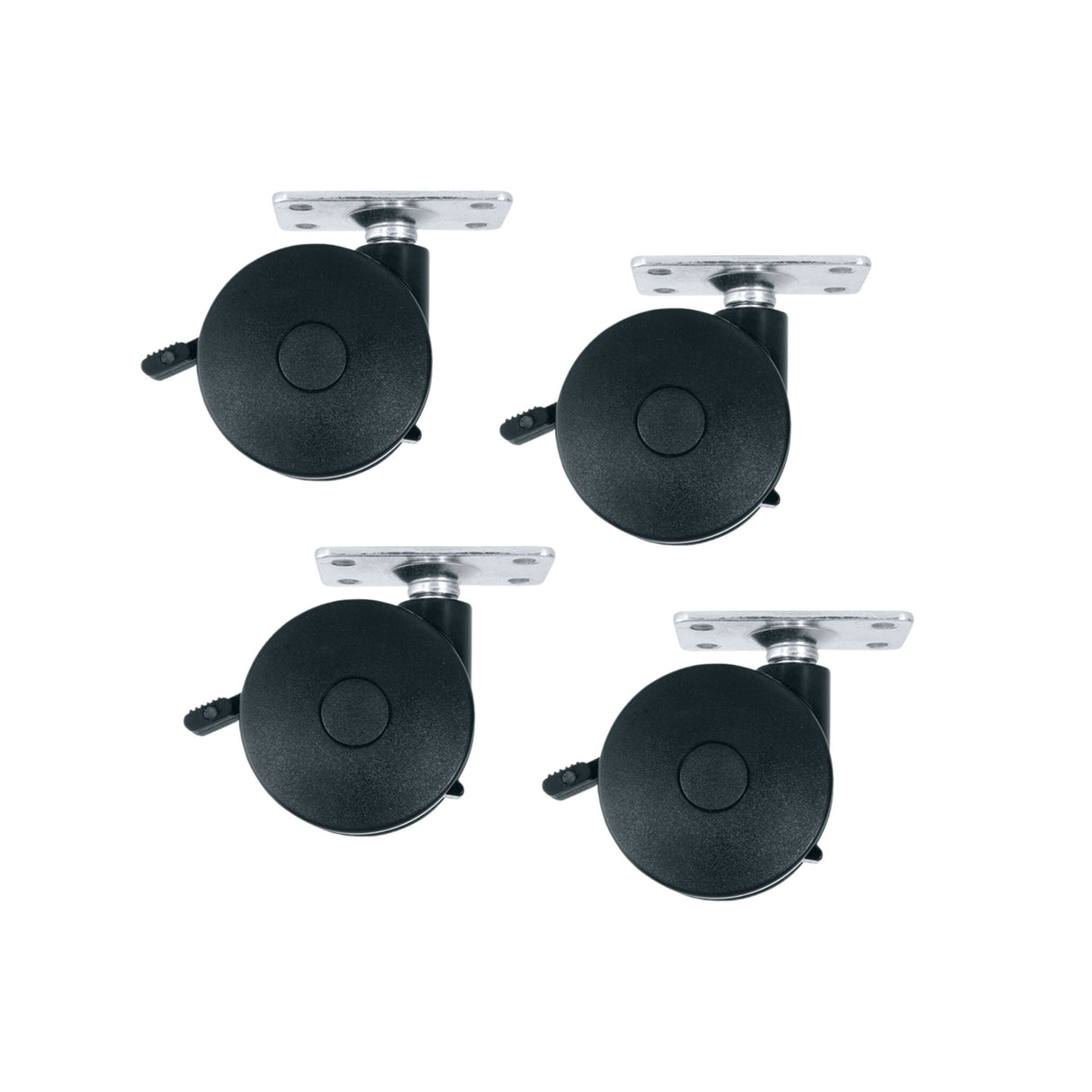 Middle Atlantic Caster Kit for Laminate Racks Heavy Duty