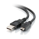 C2G 6.6ft (2m) USB 2.0 A to Mini-B Cable