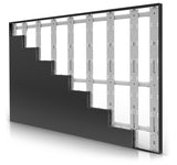 Draper Foundation Mount System for Uslim II (500mm) - 6 x 4 - Black