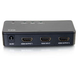 C2G 2-Port HDMI® Distribution Amplifier Splitter - 4K 30Hz