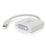 C2G Mini DisplayPort to DVI-D Active Adapter Converter - White