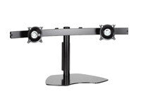 Chief Widescreen Dual Monitor Table Stand Black Desk