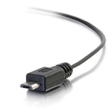 C2G 27053 USB cable USB 2.0 0.45 m USB A Micro-USB B Black