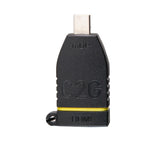 C2G Retractable Universal Mount 4K HDMI® Adapter Ring with Color Coded Mini DisplayPort™, DisplayPort, and USB-C®