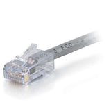 C2G 35ft (10.7m) Cat6 Non-Booted UTP Unshielded Ethernet Network Patch Cable - Plenum CMP-Rated - Gray