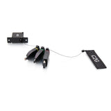 C2G Retractable Table Box Mount 4K HDMI® Adapter Ring with Color Coded Mini DisplayPort™, DisplayPort, and USB-C®