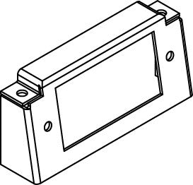 WIREMOLD RFB-GFI bracket/brace