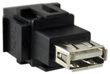 FSR SS-USBA-B socket-outlet Black