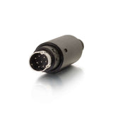 C2G 01755 wire connector 8-pin mini Din Black