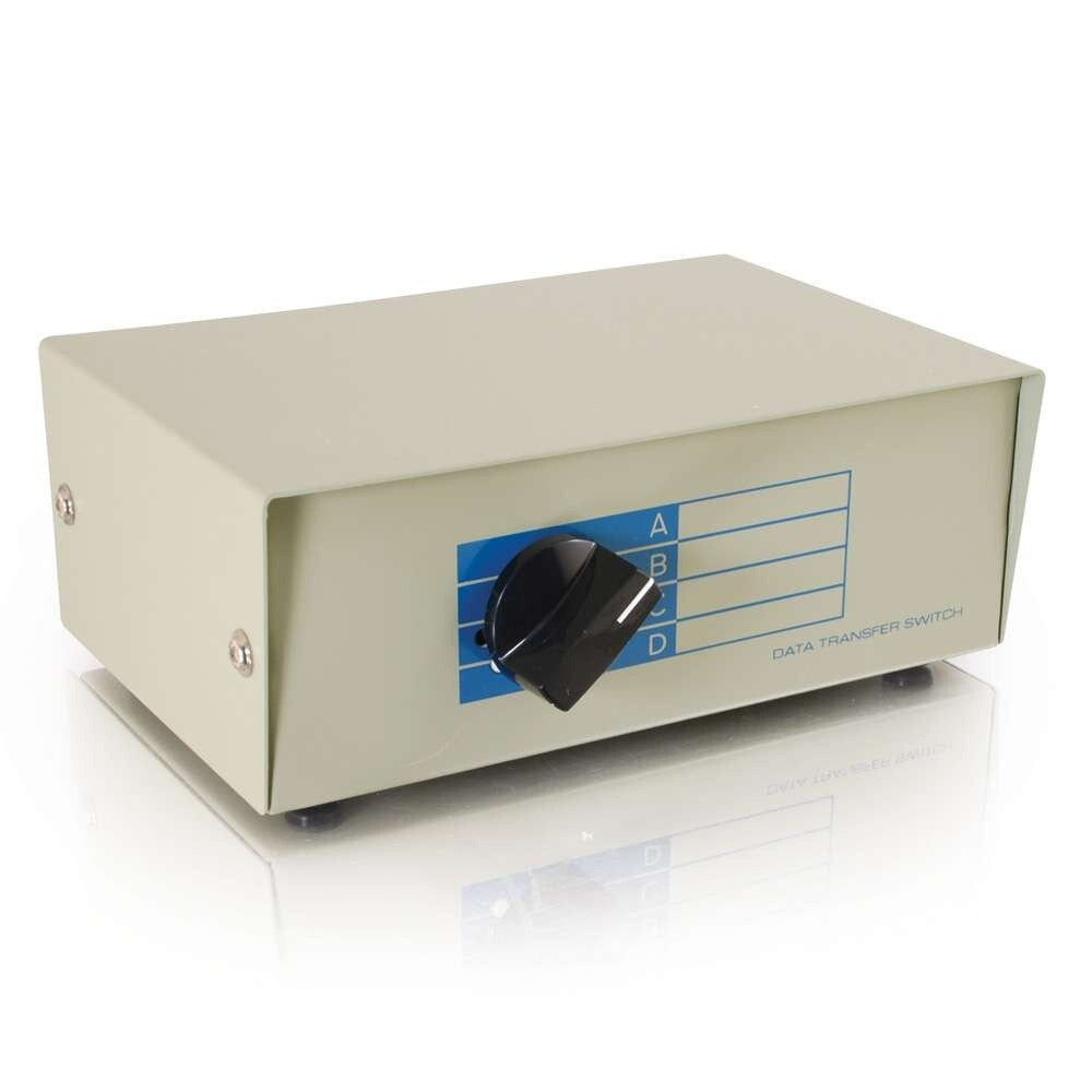 C2G 4-Port DB25 Manual Switch Box
