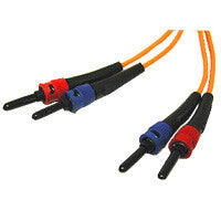 C2G 3m ST/ST Duplex 62.5/125 Multimode Fiber Patch Cable InfiniBand/fibre optic cable Orange