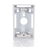 C2G Single Gang Wall Box - White