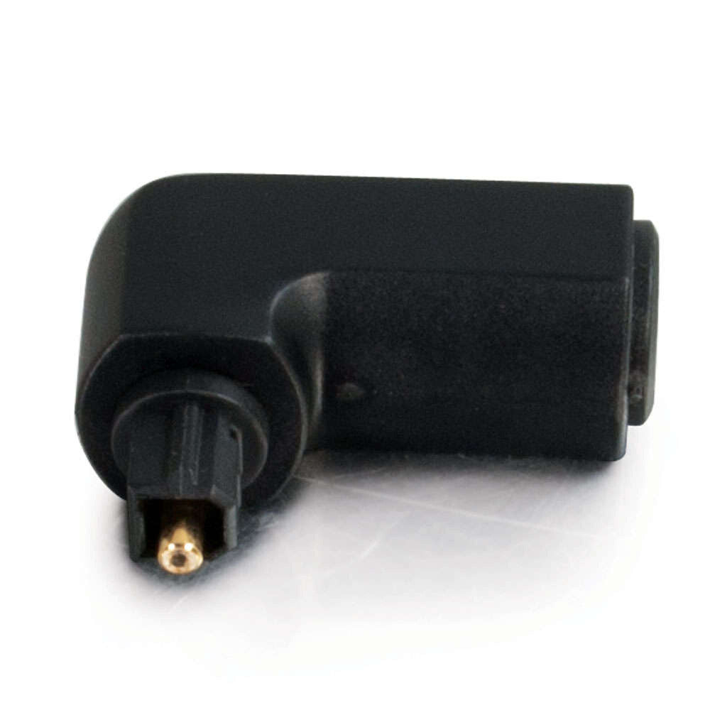 C2G VelocityTM Right Angle TOSLINK® Port Saver Adapter (TAA Compliant)