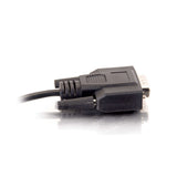 C2G 3ft (0.9m) DB9 M/M Serial RS232 Cable - Black