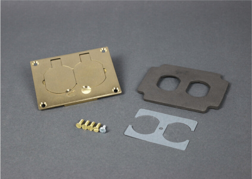 Legrand 828R wall plate/switch cover Aluminium