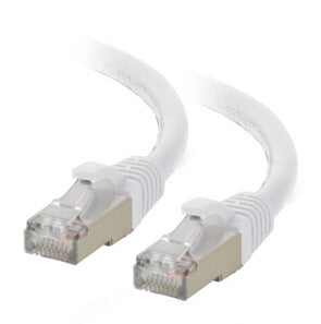 C2G 15ft Cat6a networking cable White 4.6 m S/FTP (S-STP)