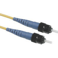 C2G 1m ST/ST Simplex 9/125 Single-Mode Fiber Patch Cable InfiniBand/fibre optic cable Yellow