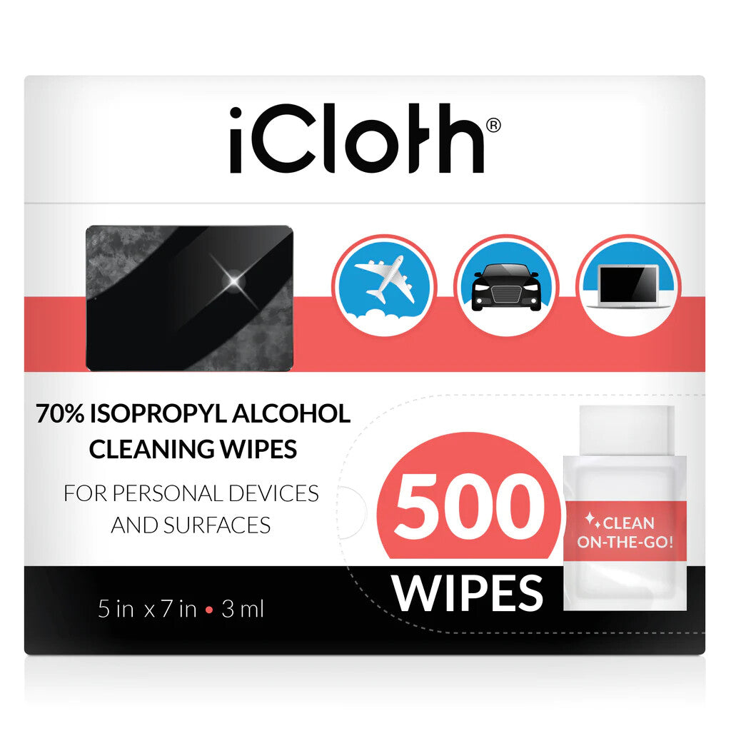 iCloth ICA70IPA500 equipment cleansing kit Lenses/Glass, Mobile phone/Smartphone, Laptop, Tablet PC Equipment cleansing wipes 3 ml