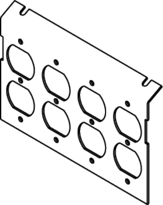 WIREMOLD P8850-4DP wall plate/switch cover
