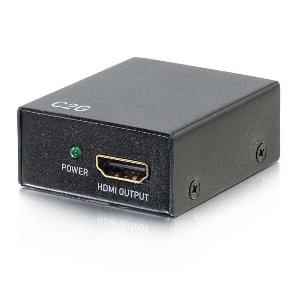C2G 42394 AV extender AV repeater Black