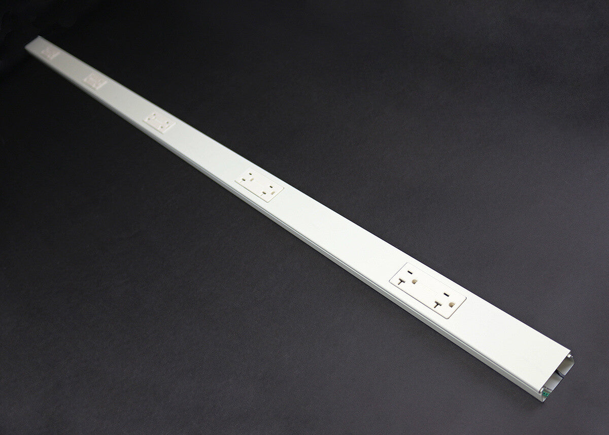 WIREMOLD Plugmold 2400 power extension 0 m 6 AC outlet(s) Indoor Ivory