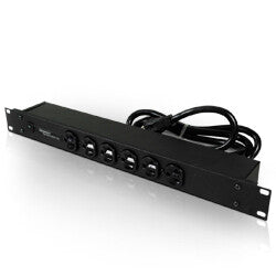 WIREMOLD J60B0B20X power extension 1.8 m 6 AC outlet(s) Black