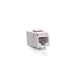 C2G RJ45 (8P8C) Coupler Keystone Insert Module - White