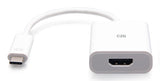 C2G USB-C to HDMI Audio/Video Adapter Converter - 4K 60Hz - White