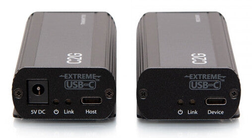 C2G 1-Port USB-C® Extender Transmitter to Receiver Kit - USB 3.2 Gen 1 (5Gbps)