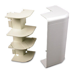WIREMOLD 5518-WH cable trunking system accessory Elbow