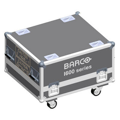 Barco R9803260 projector case Grey, Silver