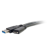 C2G 6.6ft (2m) USB 3.0 A Male to Micro B Male Cable