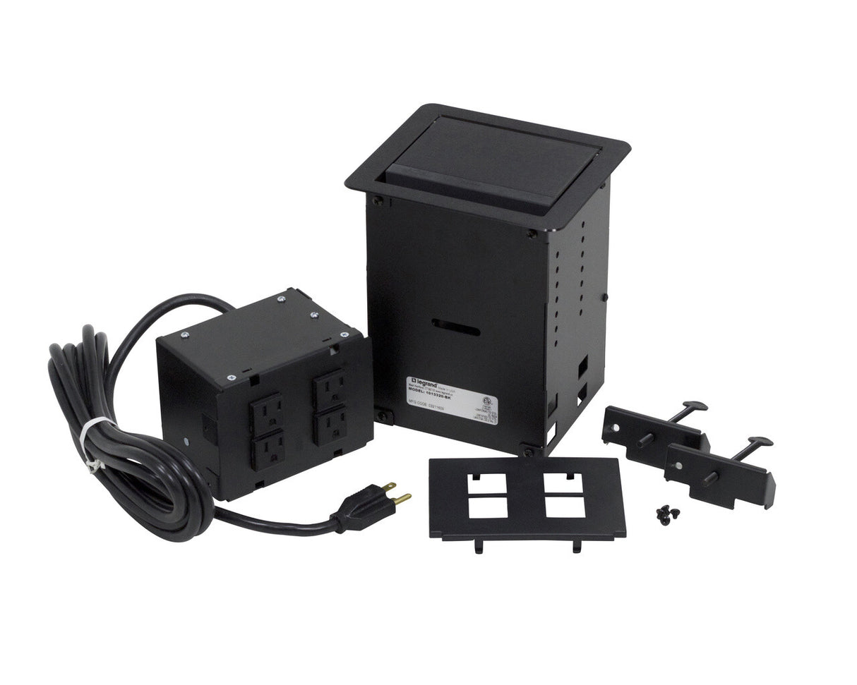 WIREMOLD TB672PPBK outlet box