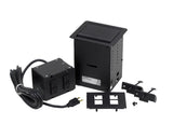 WIREMOLD TB672PPBK outlet box