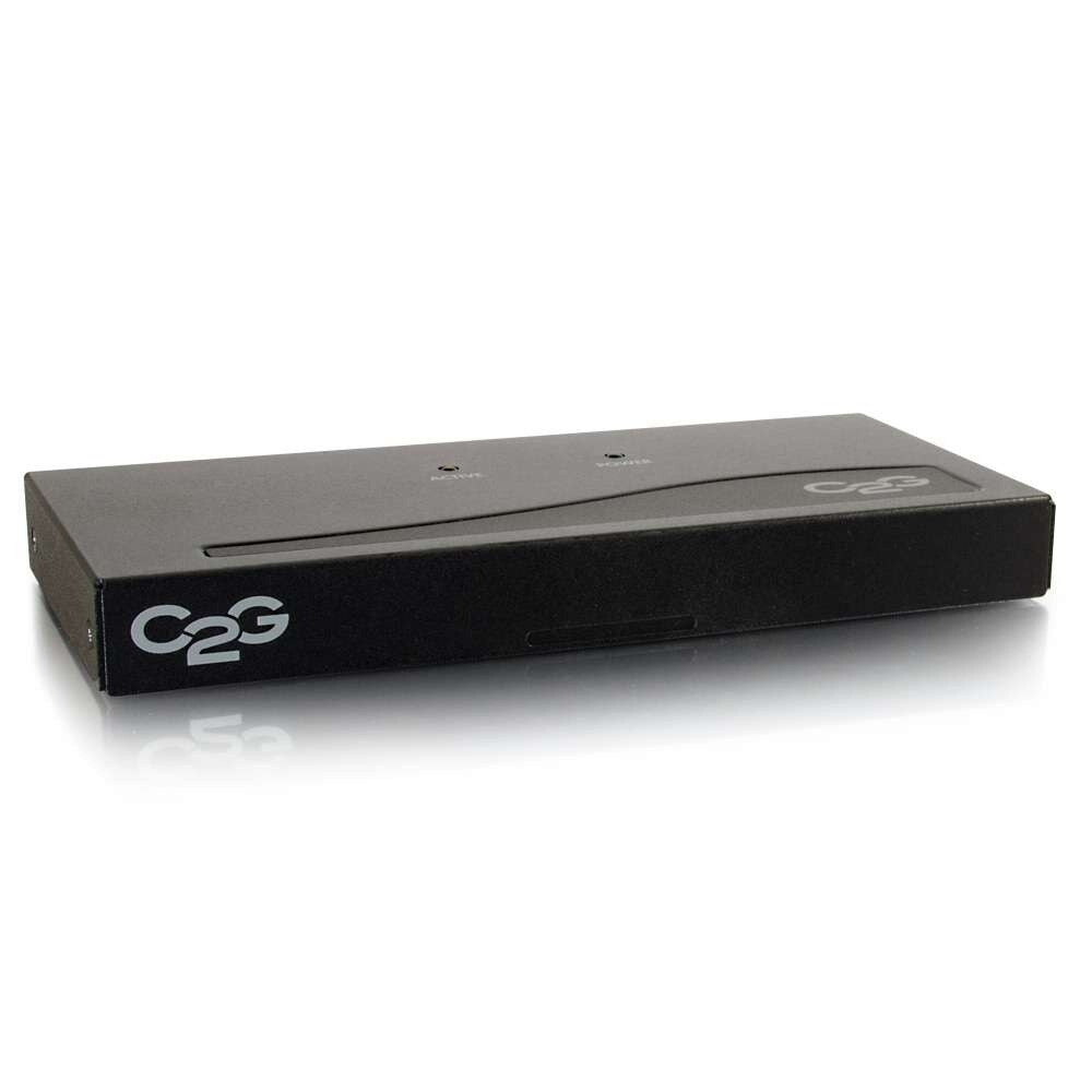 C2G 4-Port UXGA Monitor Splitter/Extender (Male Input)