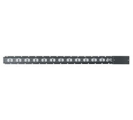 Middle Atlantic PDW-12X220J power extension 24 AC outlet(s) Black