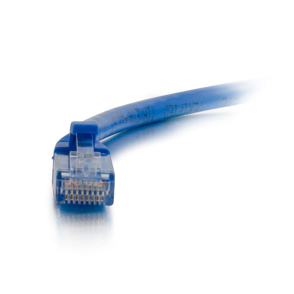 C2G 6" Cat6 networking cable Blue 0.15 m U/UTP (UTP)