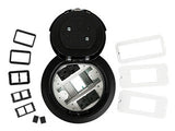 WIREMOLD 6ATC2PBK outlet box Black