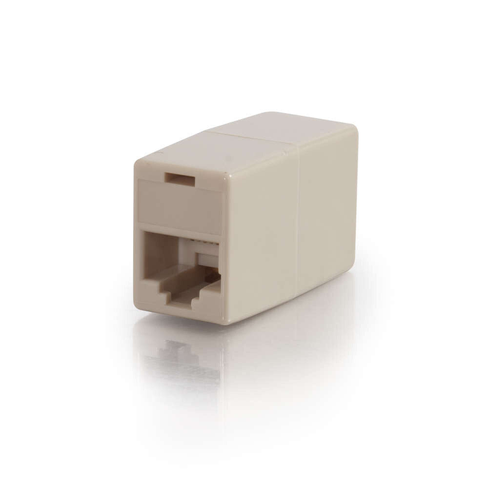 C2G RJ12 6-pin Modular Straight-Through Inline Coupler