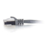 C2G 25ft Cat6a networking cable Grey 7.6 m U/UTP (UTP)