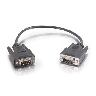 C2G 3ft DB9 M/M Cable - Black serial cable DB-9 – DataVisual Marketing Inc.
