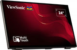 Viewsonic TD2465 Signage Display Interactive flat panel 61 cm (24") LED 250 cd/m² Full HD Black Touchscreen