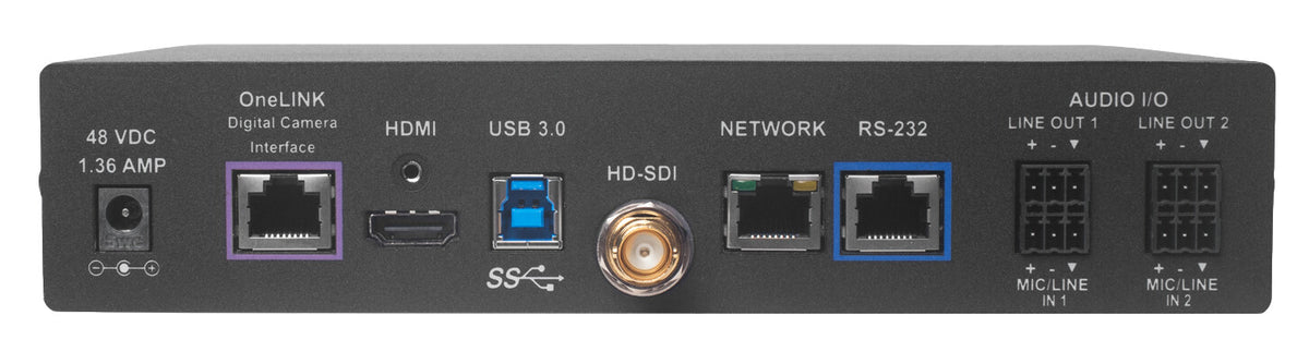 Onelink Video Processor Vaddio OneLINK 1920 x 1080 pixels Ethernet LAN Black – DataVisual ...