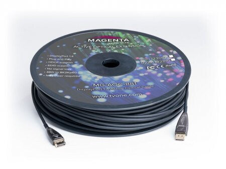 TV One MG-AOC-881-70 DisplayPort cable 70 m Black
